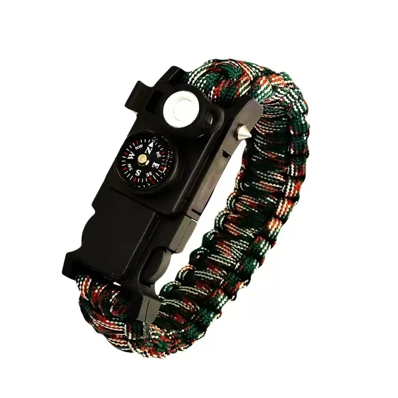Waterproof Emergency Paracord 550 4mm Led Lights Parachute Cord Bracelet Survival Multifunction outdoor tools for Swimming