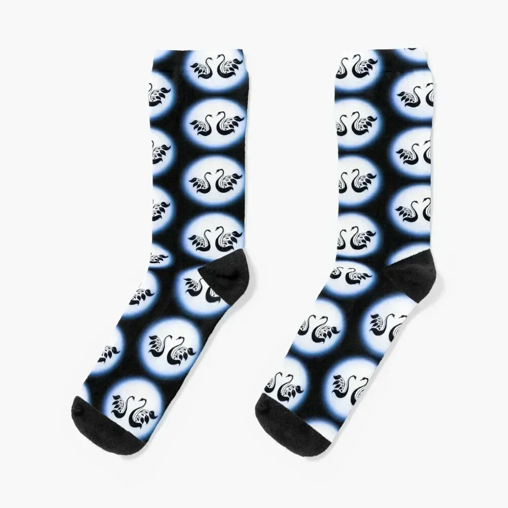 

Black swans Socks Sports anime custom sports Men's Socks Luxury Women's