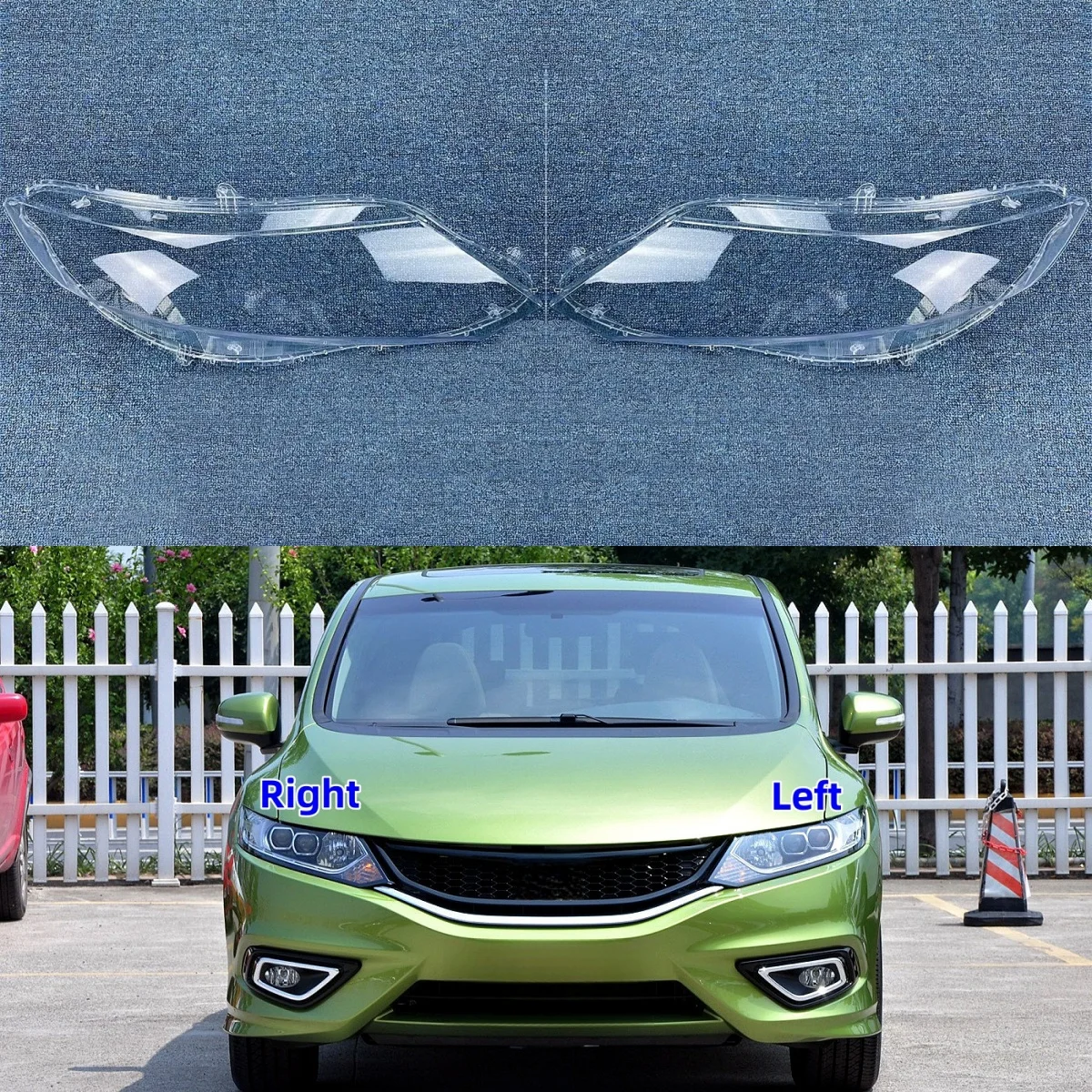 

Для Honda Jade 2013 ~ 2017 крышка фары автомобиля линза фары замена переднего абажура авто корпус