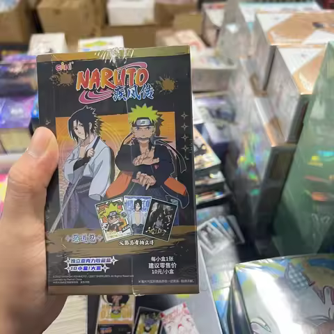 Eaki Naruto Shippūden Polaroid Cards Blind Box Acrylic Box Uzumaki Naruto Uchiha Itachi Sasuke Ninja Anime Collection Card Toys