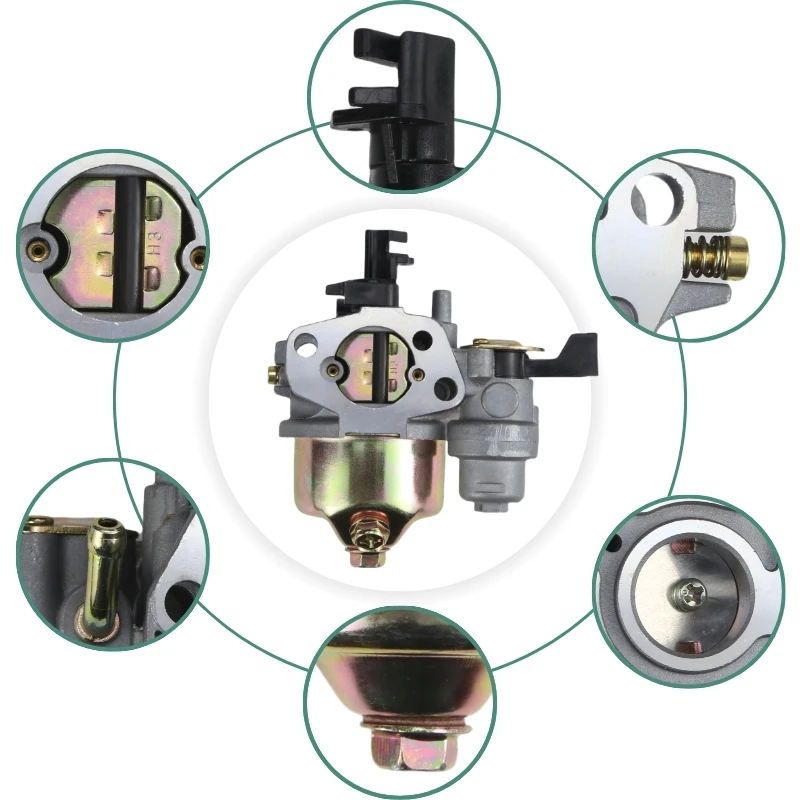 JINGKE Brand Carburetors For Honda Gx160 Carburetor Engine Gx168f Gx200 5.5hp 6.5hp Fuel Pipe Gasket Manager Engin