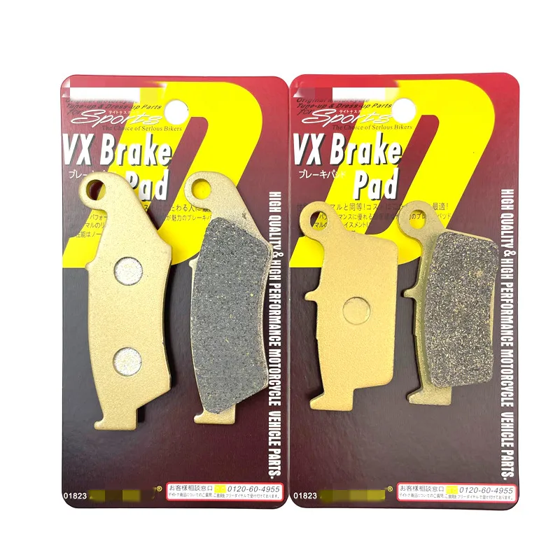 Front and Rear Brake Pads For Suzuki RM125 RM250 RM 125 250 1996-2012 RMX250 1996-2000 DRZ400 DRZ 400 SM DRZ 400S 2000-2021