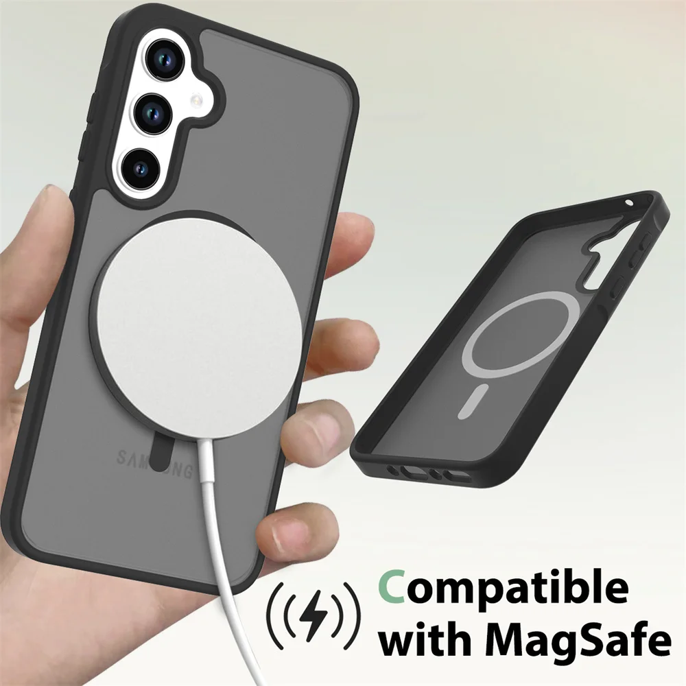 For Samsung Galaxy A56 A55 5G Case PC + TPU Back Cover Galaxy A36 A35 5G Phone Case For Samsung A26 A25 A16 A15 5G Luxury Cover - náhled 6