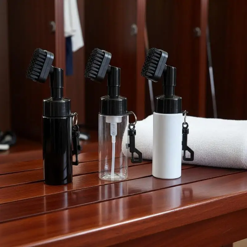 Golf Club Cleaning Brush Tool with Leakproof Squeeze Reservoir Tube Lightweight for Golf Enthusiasts Gifts