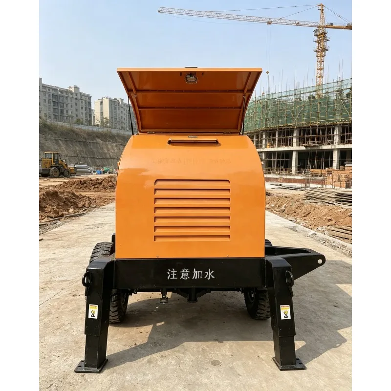 Direct Selling Small Electric Diesel Concrete Pump Portable Hydraulic Concrete Diesel Pumps