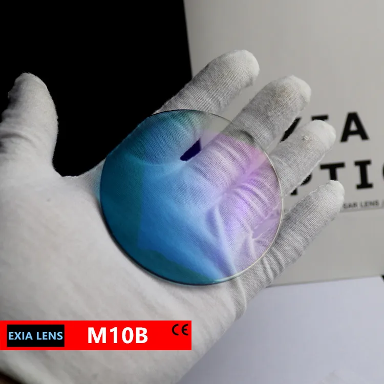 

EXIA Lens M10B SHMC Sunglasses Lenses MR-8 1.61 UV400 Gradient Cyanblue Middle Color