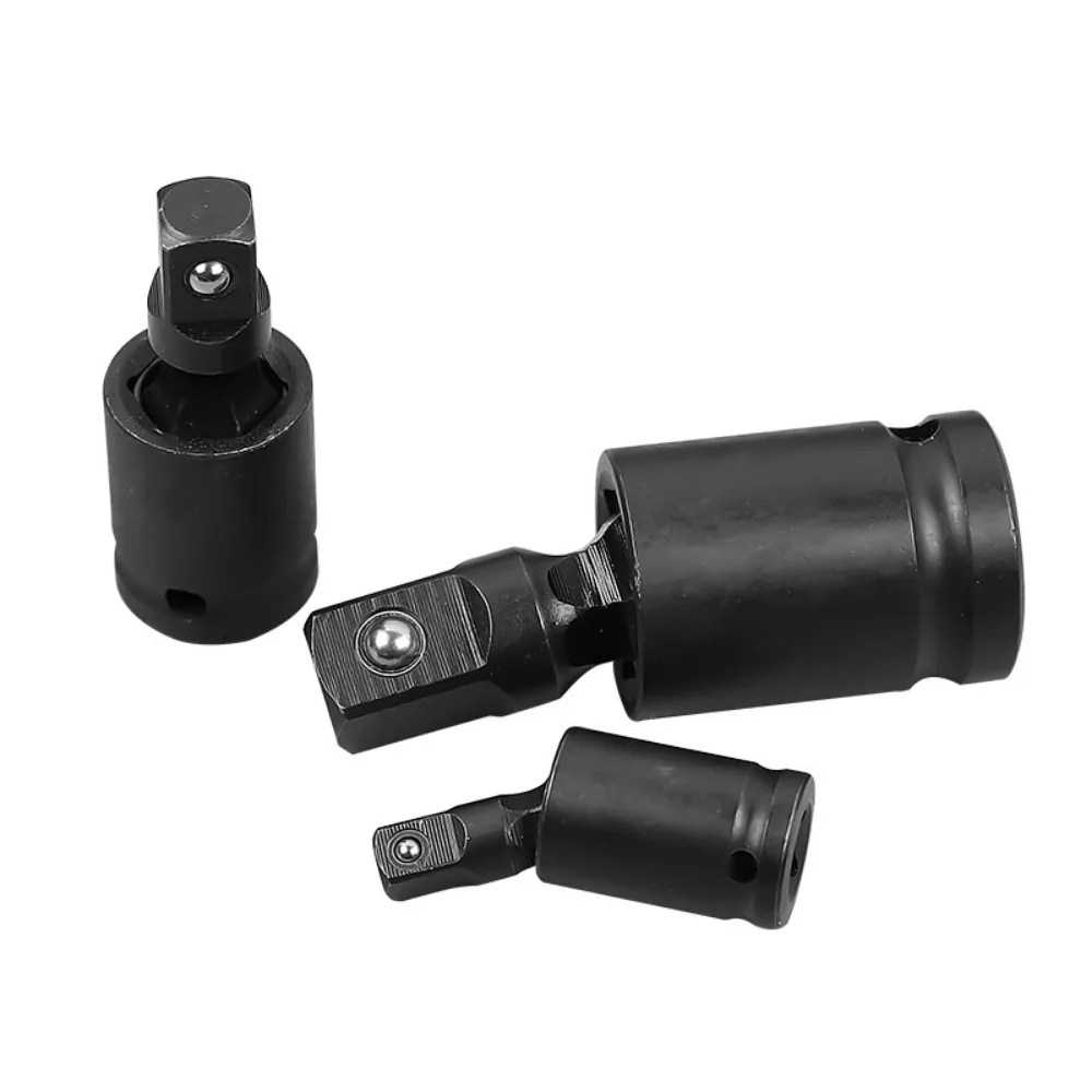 360 Degree Swivel Knuckle Joint Air Impact Wobble Socket Adapter Hand Tool 1/2 3/8 1/4 Gimbal Ball Impact Wrench Adapter