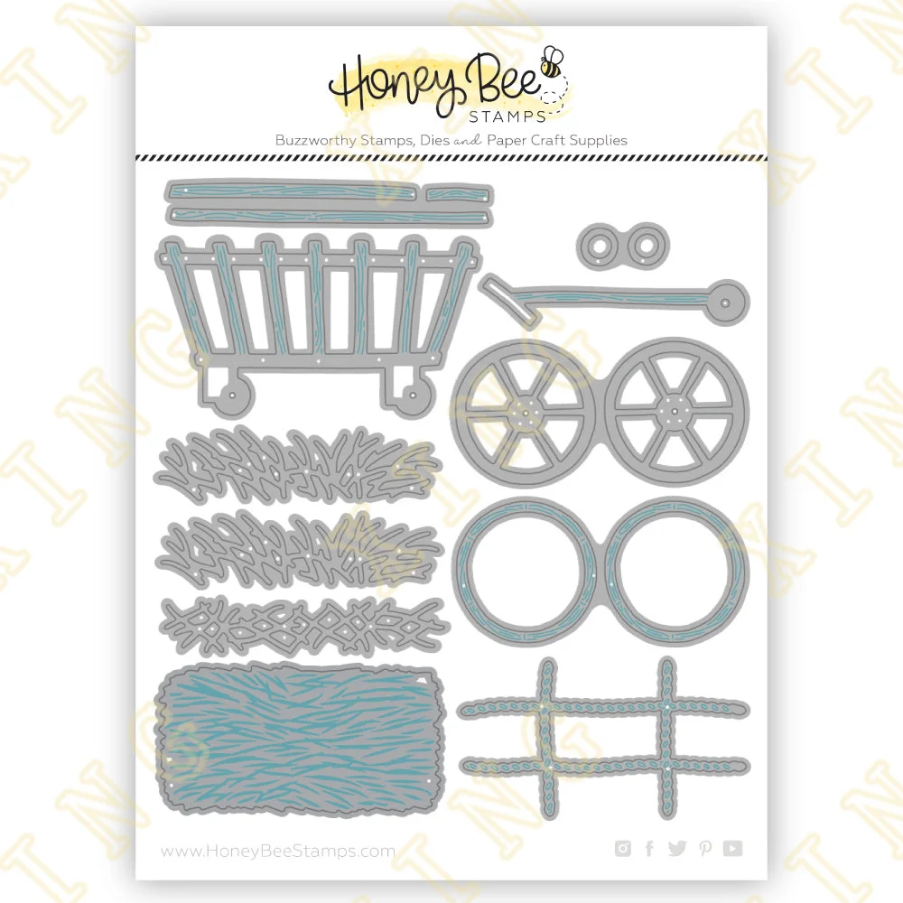 

Farm Cart Metal Craft Cutting Dies for DIY Scrapbooking Paper Diary Decoration Manual Handmade for 2023 Embossing New