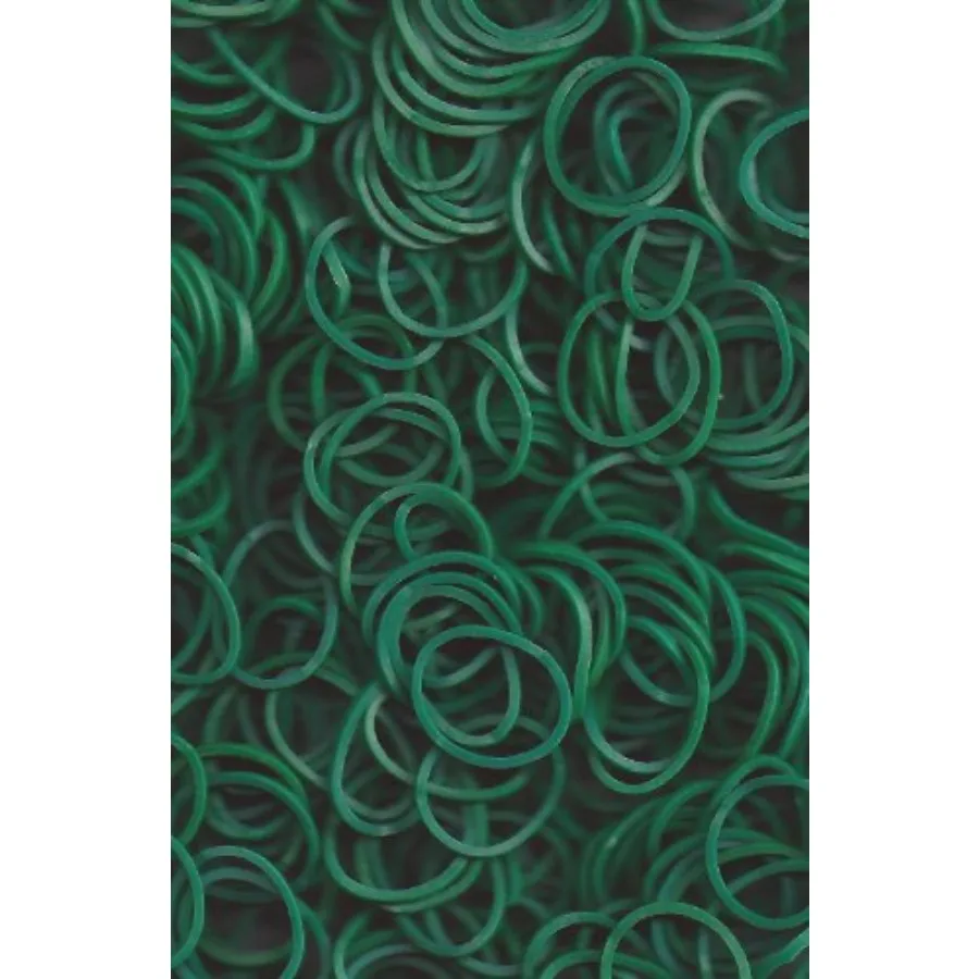 

Темно-зеленые непрозрачные резинки Raiow Loom, 600 шт., с 24 C-зажимами