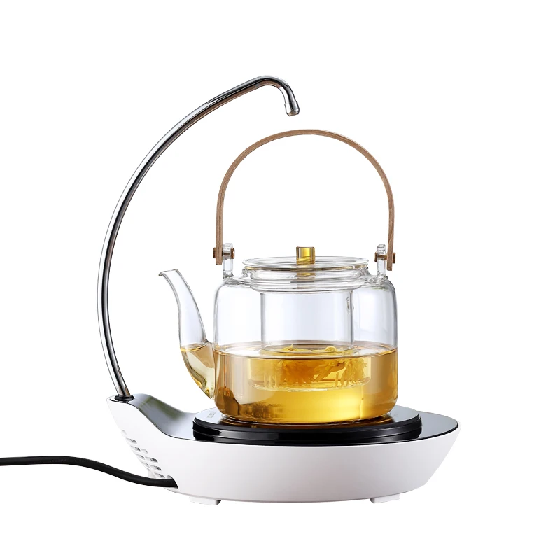 1200W Automatic Pumping Electric Kettle Heat Preservation Pumping Household Electric Ceramic Tea Stove Maker 220V 50Hz