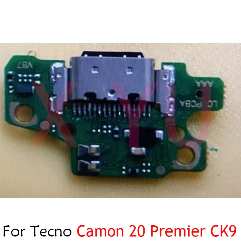 For Tecno Camon 20 Pro Premier CK6 CK7 CK8 CK9 USB Charging Port Dock Connector Flex Cable