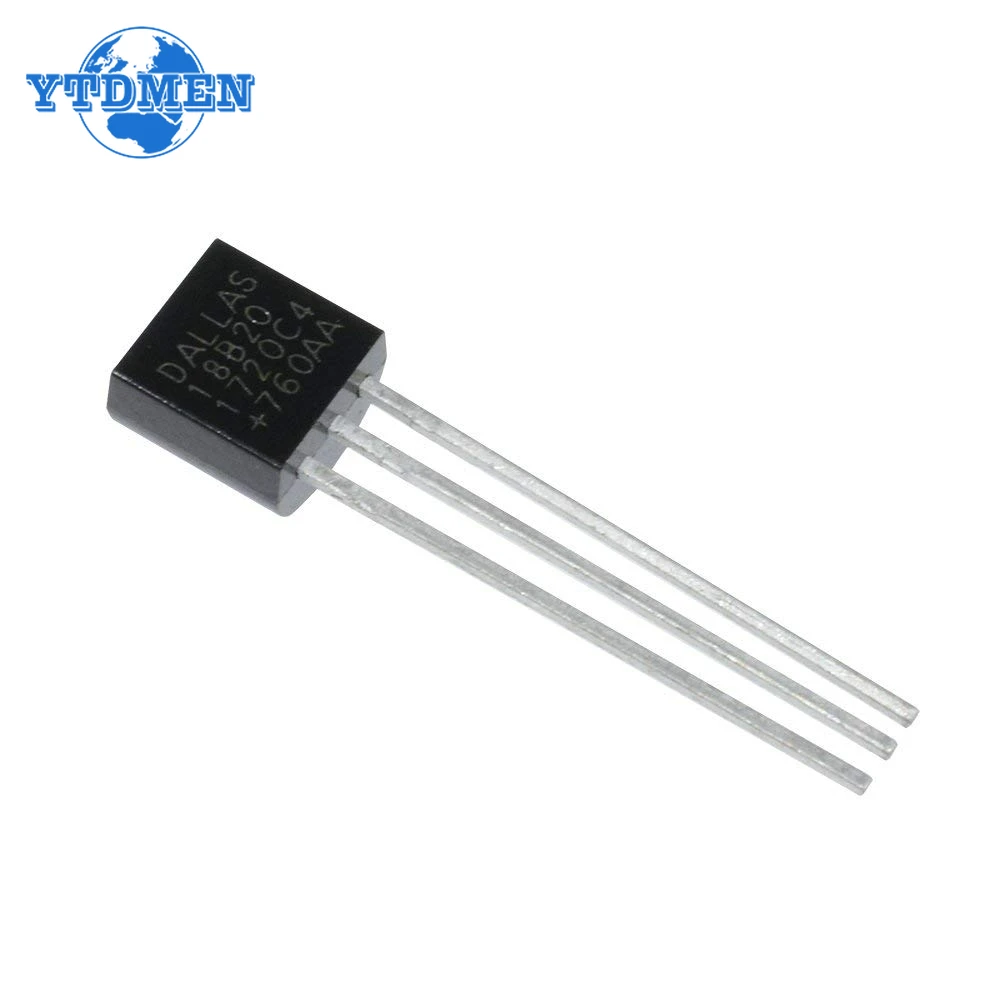 5/10PCS DS18B20 Temperature Sensor 18B20 TO-92 Programmable Digital Thermometer Sensors Chip for Arduino