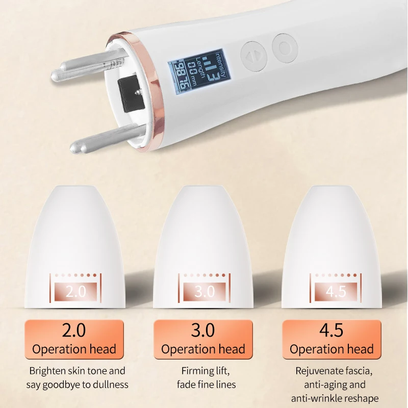 New 7D Mini Hifu Ultrasonic Face Lifting Massager Anti-Aging Skin Tightening Wrinkle Removal Eye Care Beauty Device For Home SPA view 3