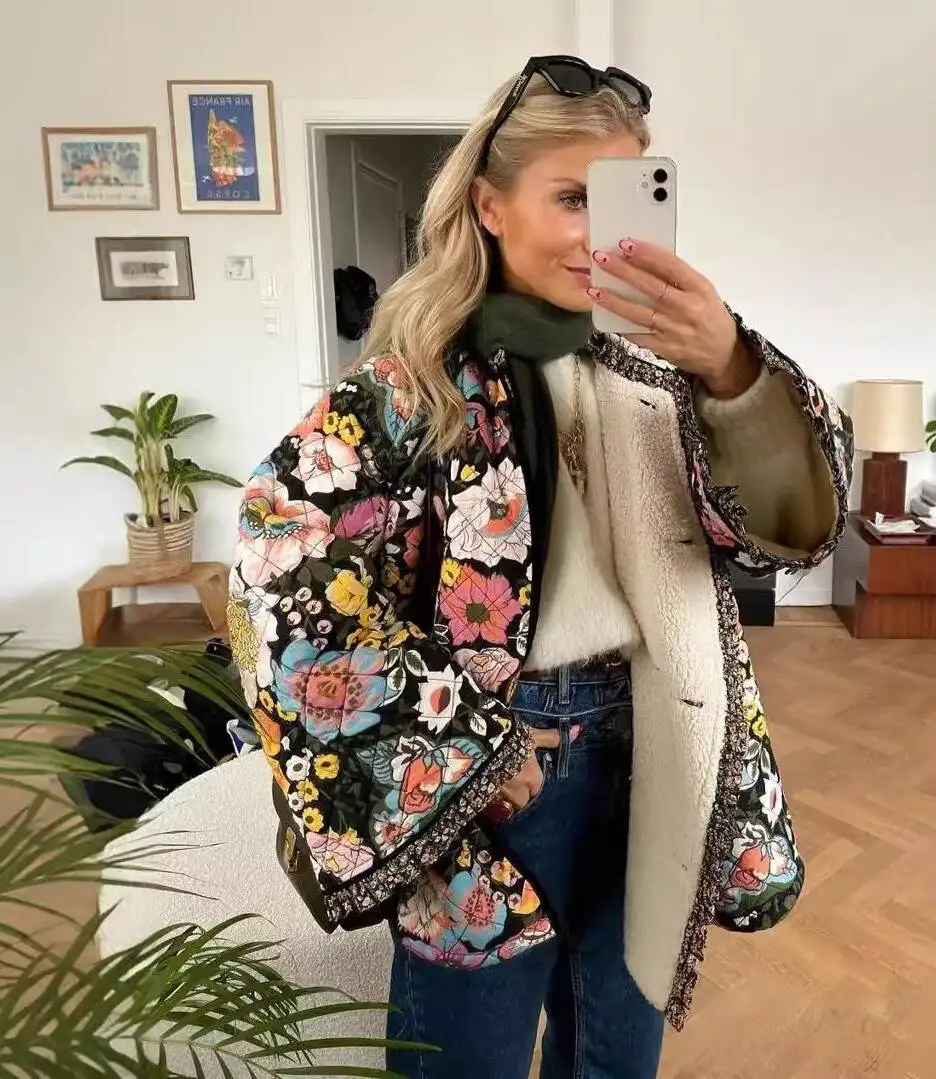 Parkas Womens Woman Winter Fall Modal Liner Downfilled Quilted Double-Layered Fitted Vertical Lining Extended Graceful Classic