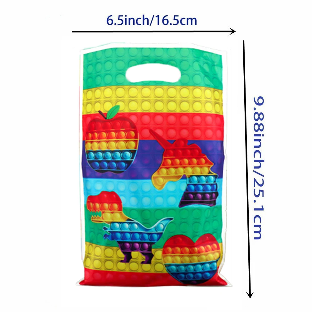 Lots Lost Mouse Gift Bags Happy Birthday Party Game Decoration Candy Bag Packing Kraft Plastic Box Gifts Decoration Accessories