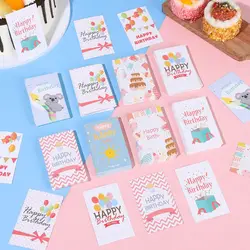 2024 NEW 30PCS Birthday Card Bulk Birthday Card For Kids Note cards Invitations Blank inside Greeting Cards 9x5.4cm Card