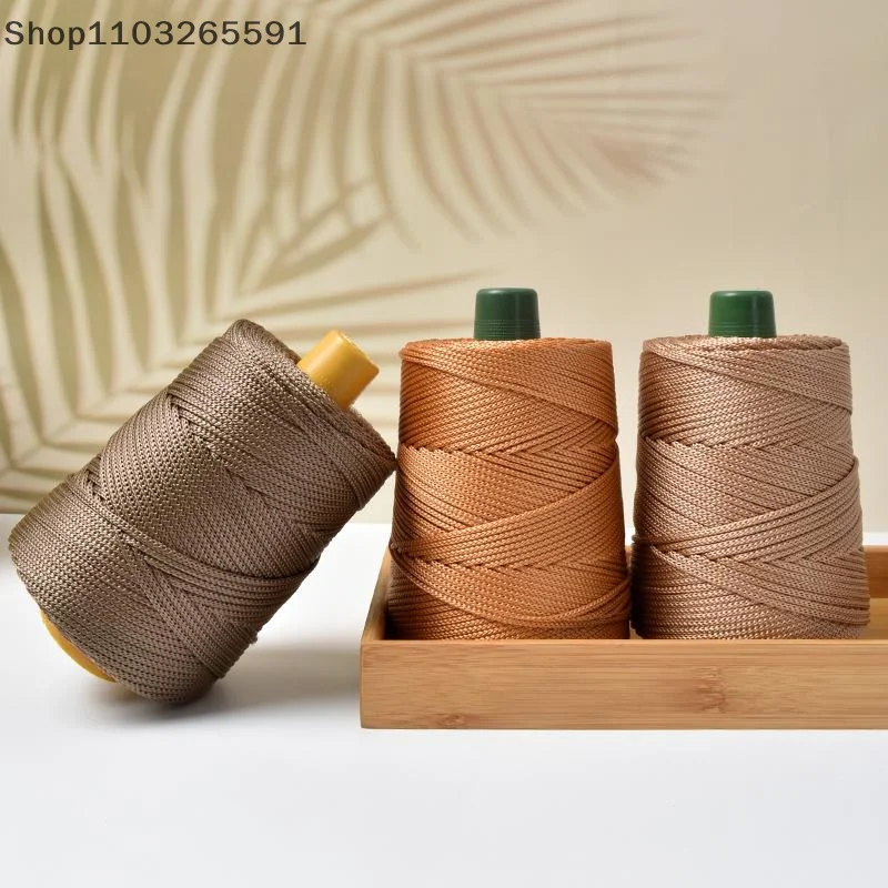 

Lightweight Ice Silk Yarn For Summer DIY Crafts—ideal For Hand-woven Hats, Bags, Shoes, Cushions, And Crocheted Ropes