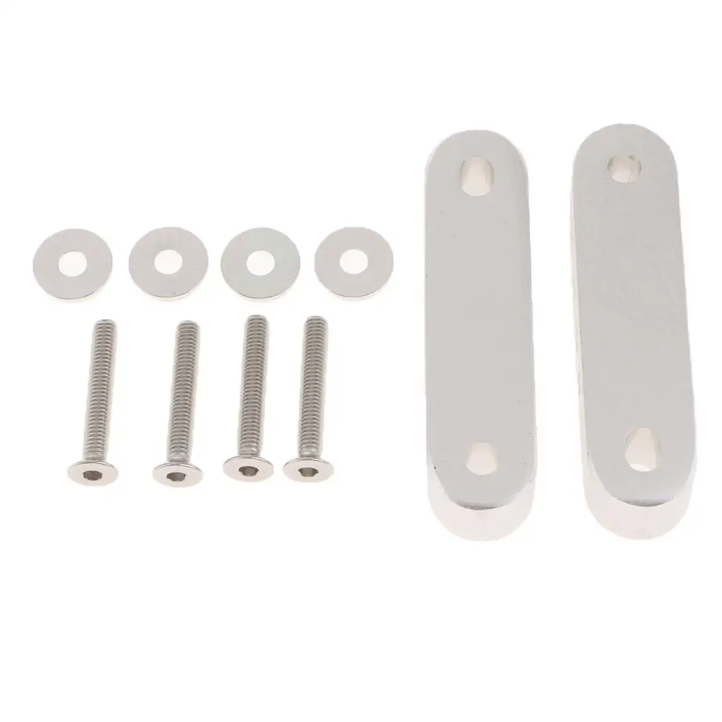 

Aluminum Hood Spacer Risers Kit Set for Car Hood Tuning Increased Vent Protection and Better Airflow Performance