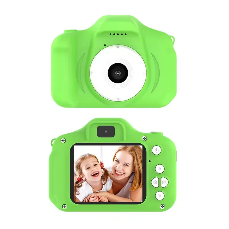 X9S Kids Selfie Camera Toys, Digital Video Camera With Protective Cover Festival Gifts For 3-9 Year Old Girls Boys