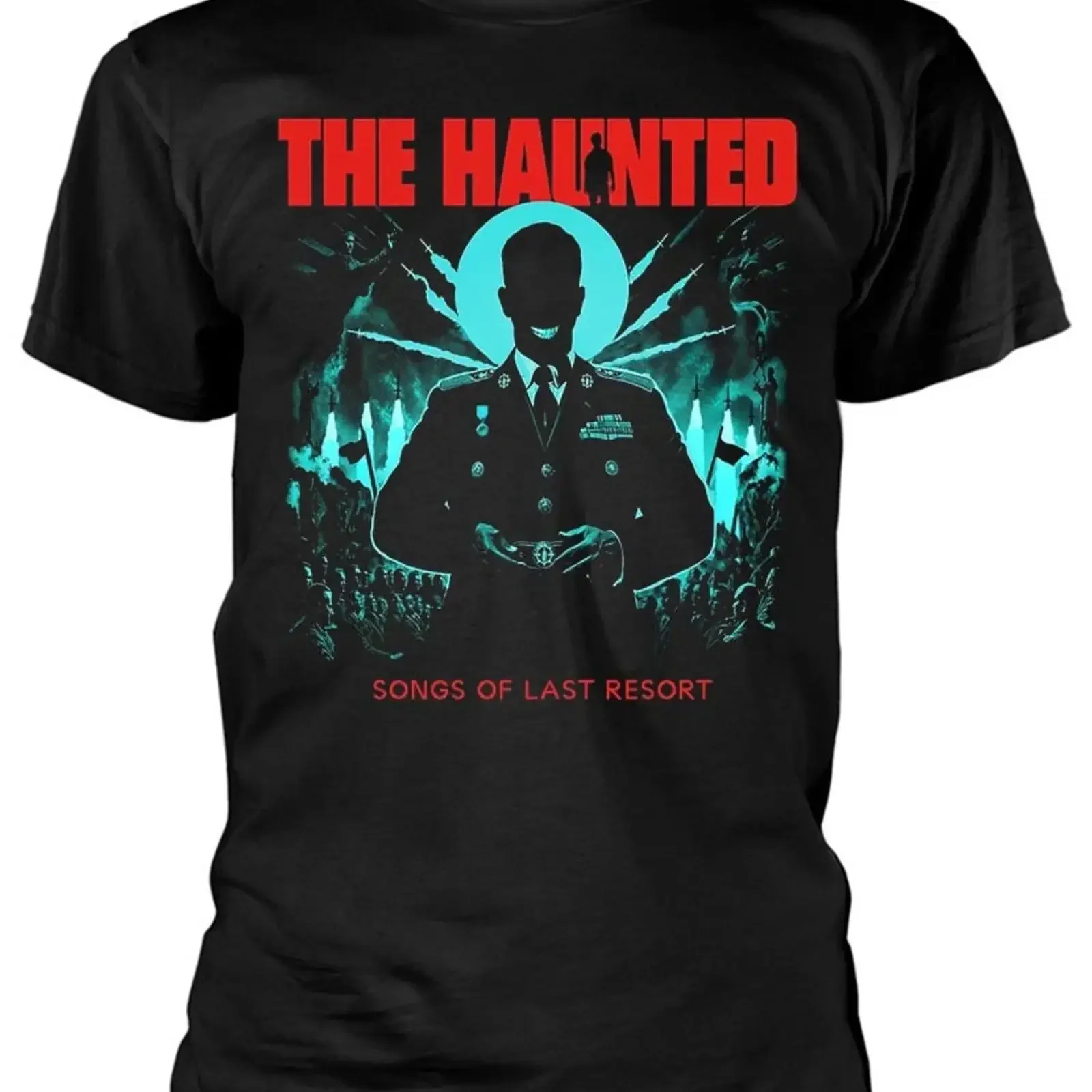The Haunted 'Songs Of Last Resort' Schwarz T Shirt NEU vintage Washed graphic Breathable Soft Unisex Comfortable Stretched