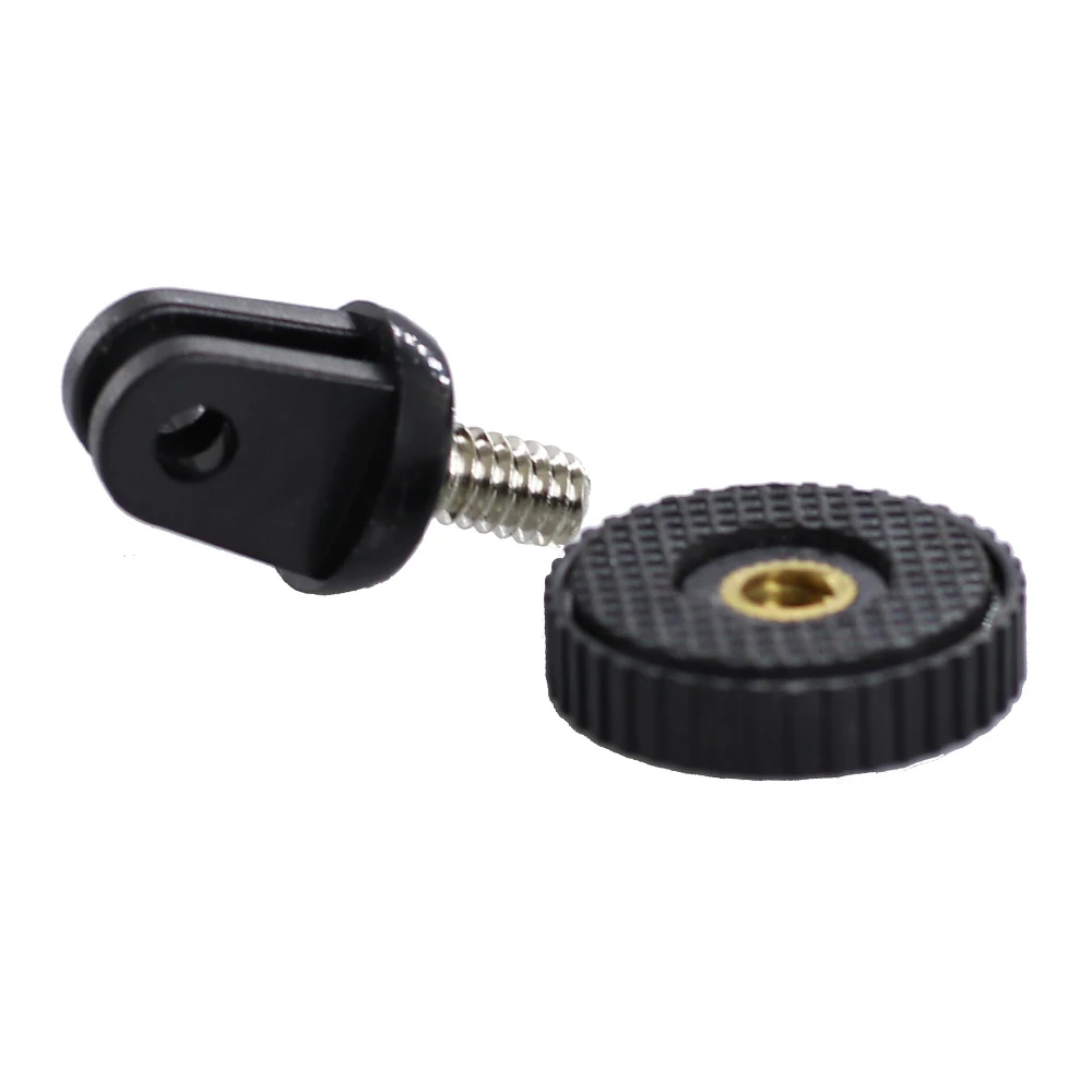 Portable Tripod Mount Adapter 1/4 Screw Head Adapter DSLR DV Accessories Kits Fit for GoPro Hero 8 7 6 5