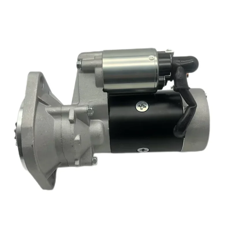 新しい12V 15Tスターターモーター129573-77010、エンジン3JH2E 3T84C 4JH2-DTEに対応