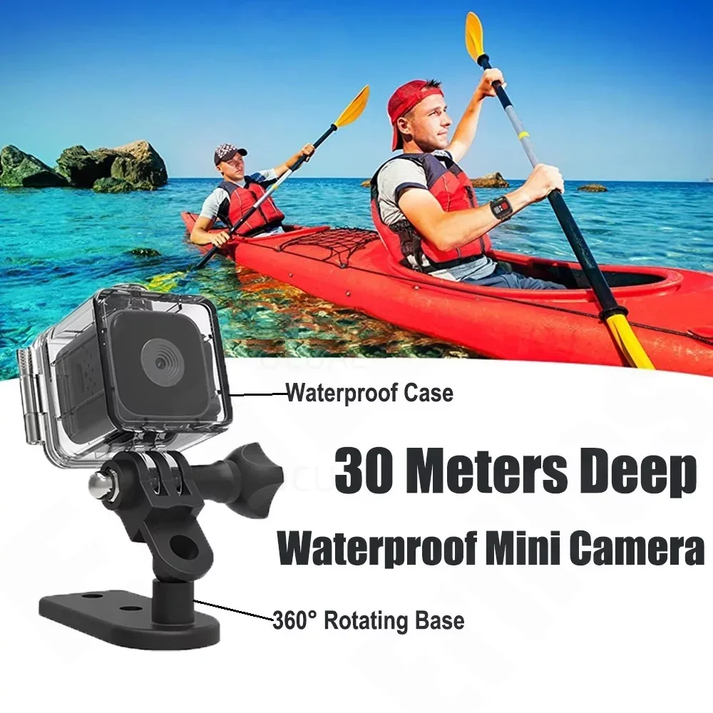 1080P Ultra HD Mini Action Camera Sports Waterproof 30M Cam Outdoor Video Recording Dive Camcorders about 2MP Smart Home Kameras