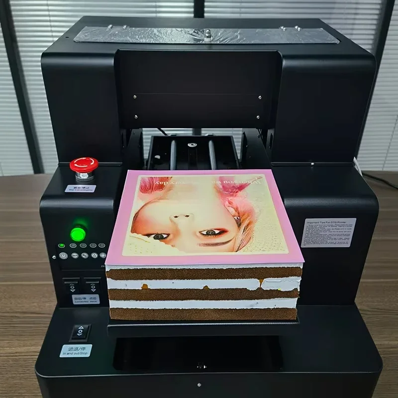 

A3 A4 3D Food Printer Direct Print Pictures To Decoration Birthday Cake Topper Mobile App Edible Printer Cake Printing Machine