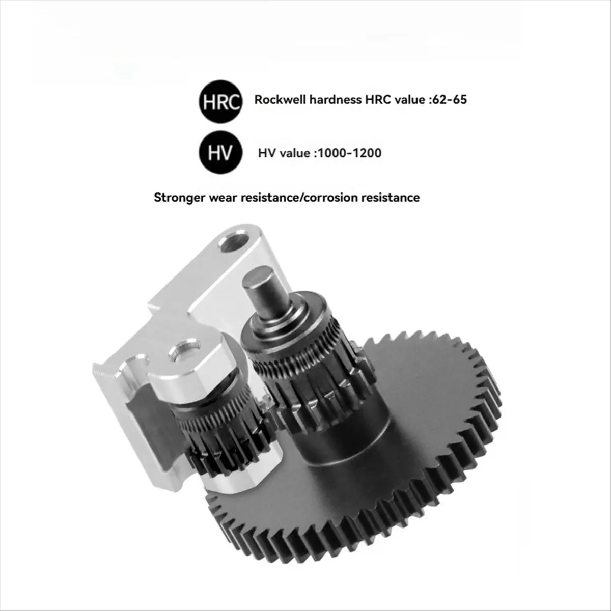 Extruder Parts Upgrade CNC Nanocoated Hardened Gear Kit Extruder Gear for Adventurer 5M/5M Pro Extruder 1Pcs-A09I