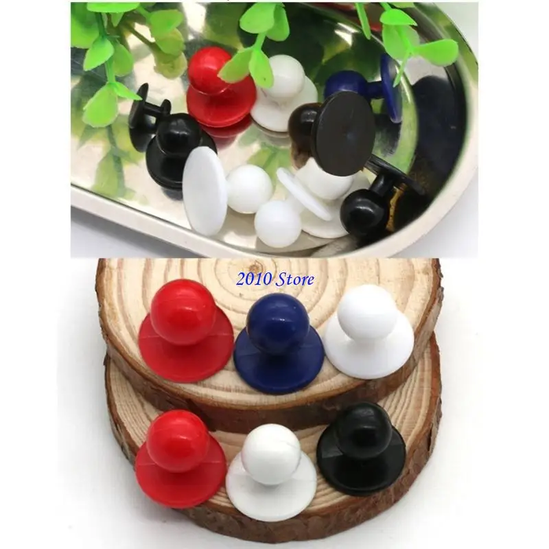 F3MF 100pcs Chefs Chefs Botones pelota Fácil los botones uniformes chefs requeridos para restaurante