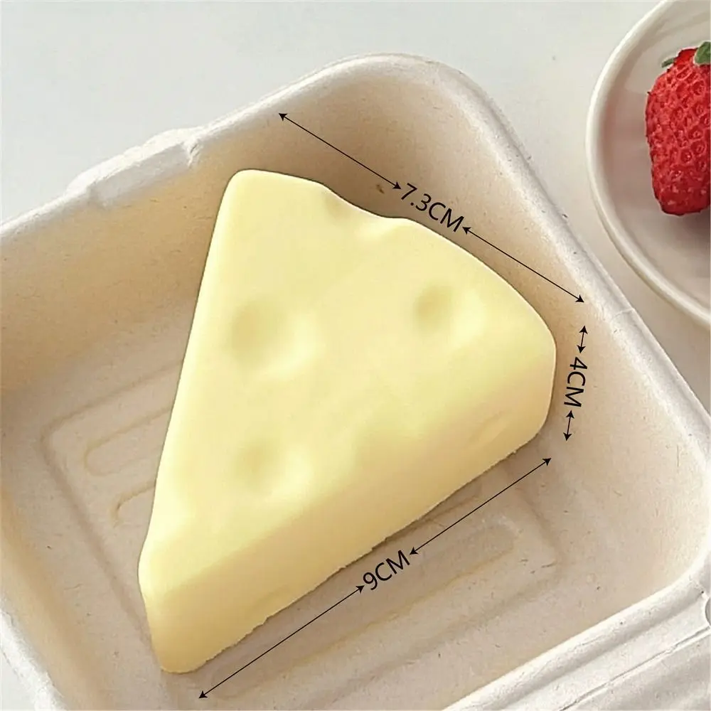 Soft Simulated Fruit Fruit Squeeze Toy Cheese Watermelon Cartoon Fidget Toy TPR Rabbit Fruit Pinch Toy Children