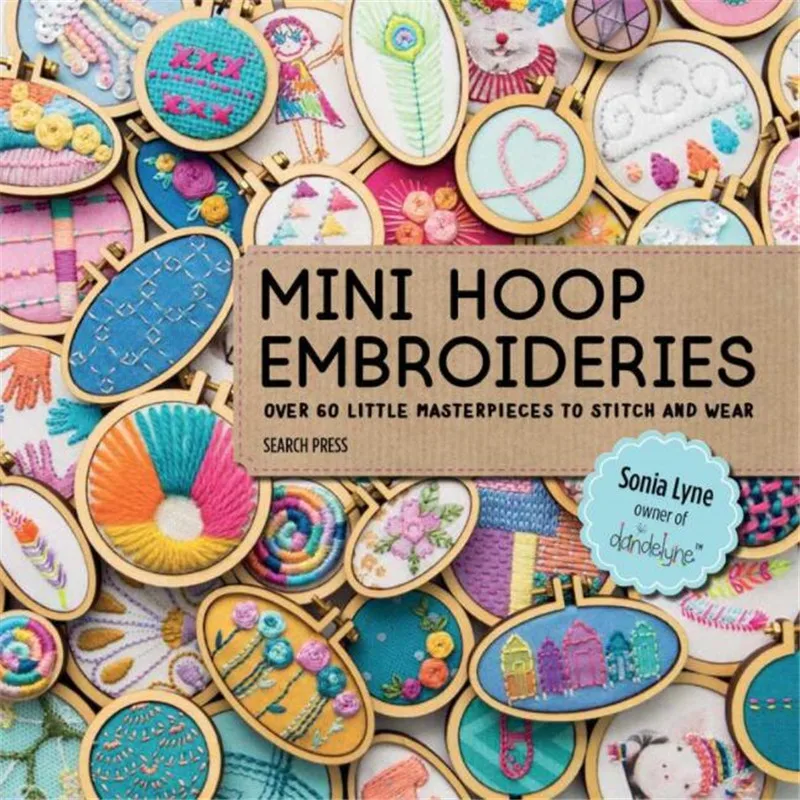 Set of 15, Mini Wooden Embroidery Hoop Kit Mini Embroidery Frame Cute Stitching Jewelry Hoop Mini Oval Hoop Mini wooden Round