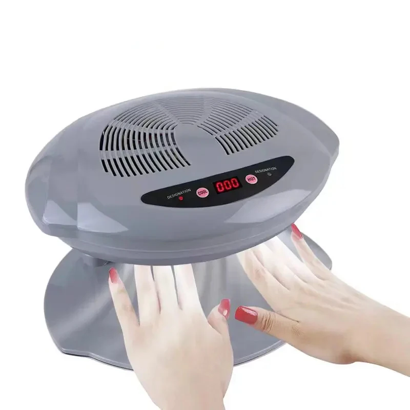 400W Nageldroger Nail Art Luchtdroger Warm en Koud Auto Inductie Lucht Nagellak Droger Lucht Nagelventilator Blower Droger Machine