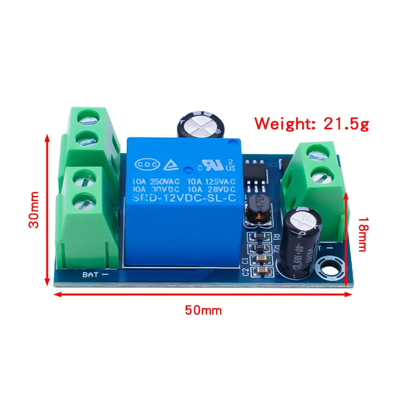 Power-OFF Protection Module Automatic Switching Module UPS Emergency Cut-off Battery Power Supply 12V to 48V Control Board