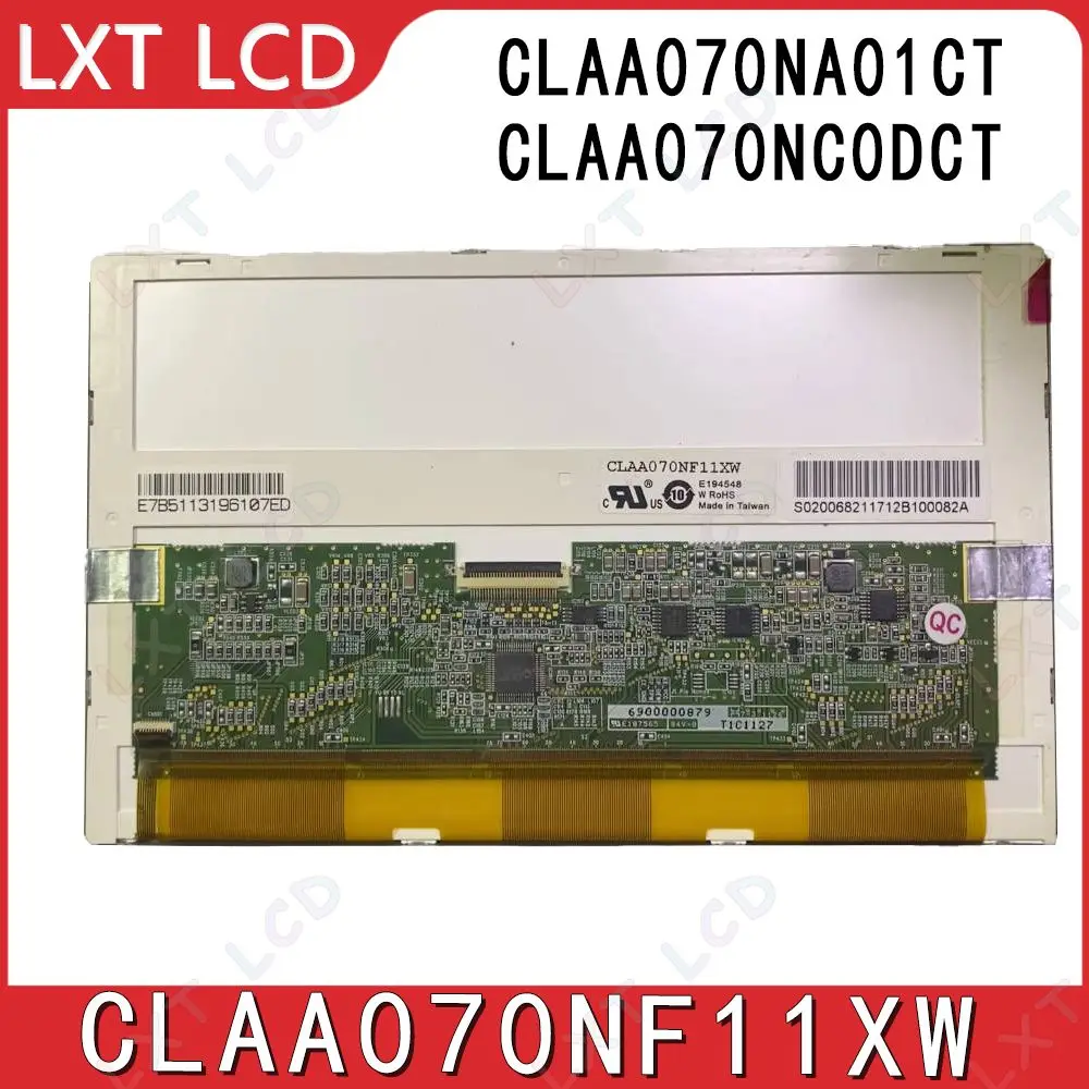 

Оригинальный ЖК-дисплей для ЖК-дисплея PQ070SW01(A) CLAA070NF11XW CLAA070NA01CT CLAA070NC0DCT Экранная панель 7 дюймов