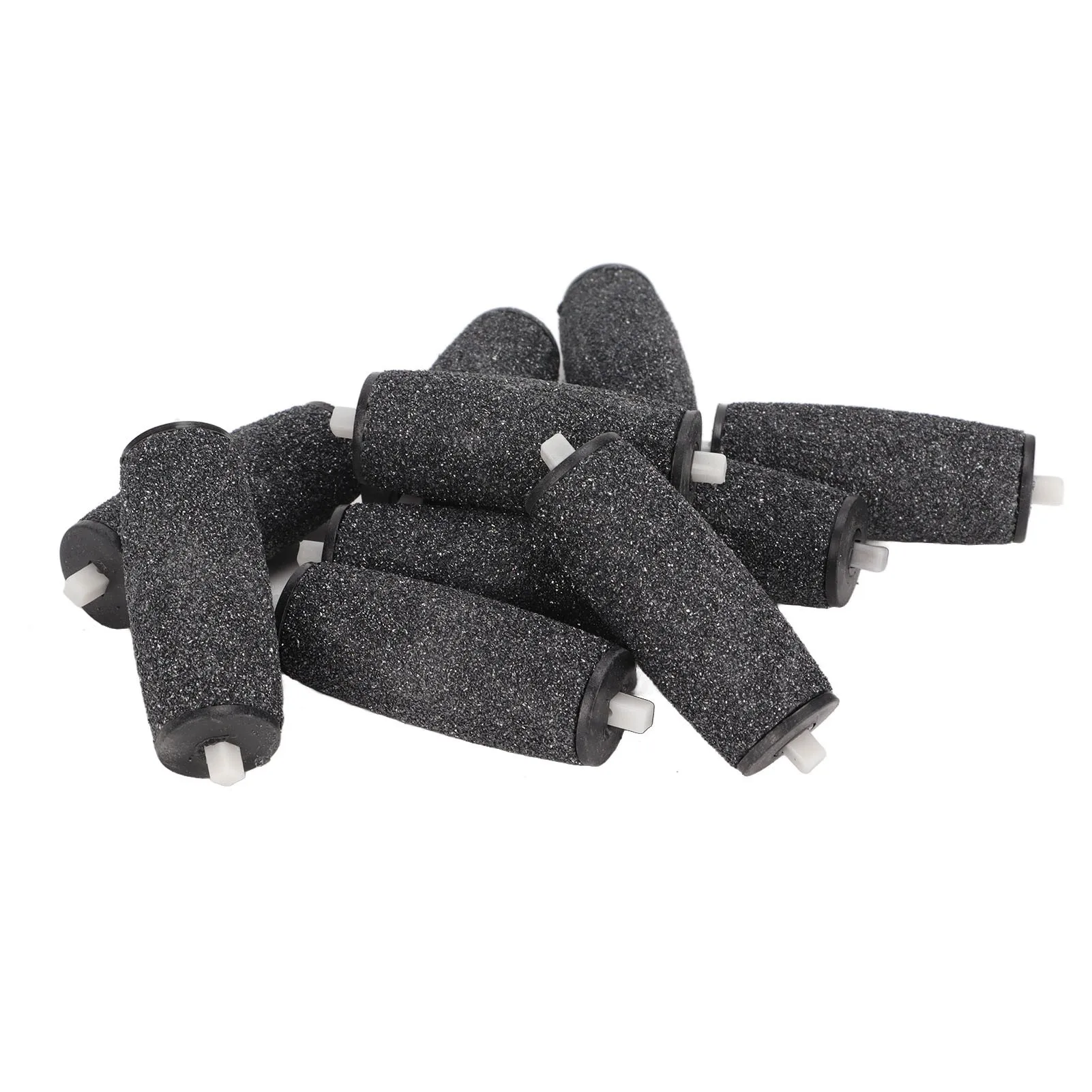 Replacement Head Foot File Grinding Tool Rollers Curved Remove Hard Rough Skin Roller for Feet Pedicure Tool