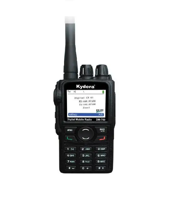 

Handheld Kydera DMR DM-760 Tier Ii Dmr Walkie Talkie 450-520mhz