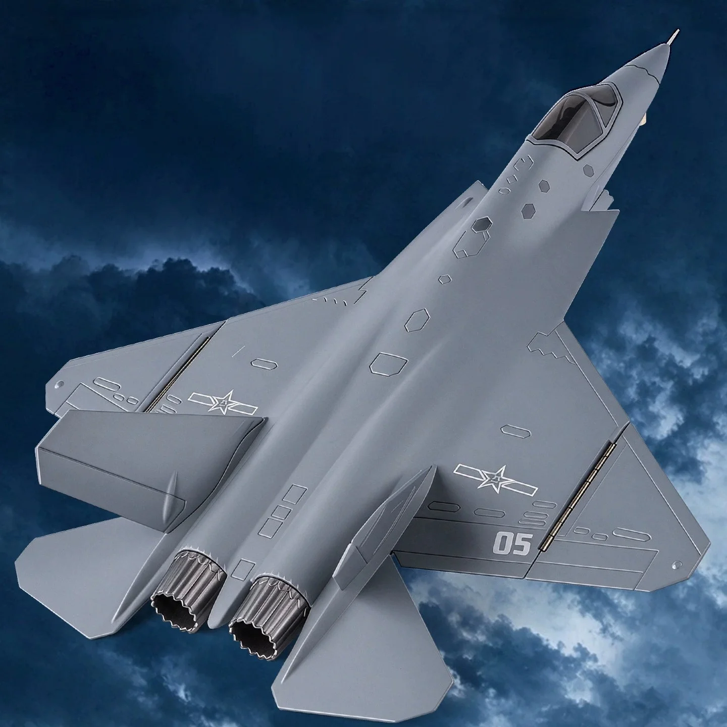 1/72 Scale Military Series J-35 Carrier-Based Stealth Fighter Alloy Aircraft Model Diecast Airplanes For Collection Xmas Gifts