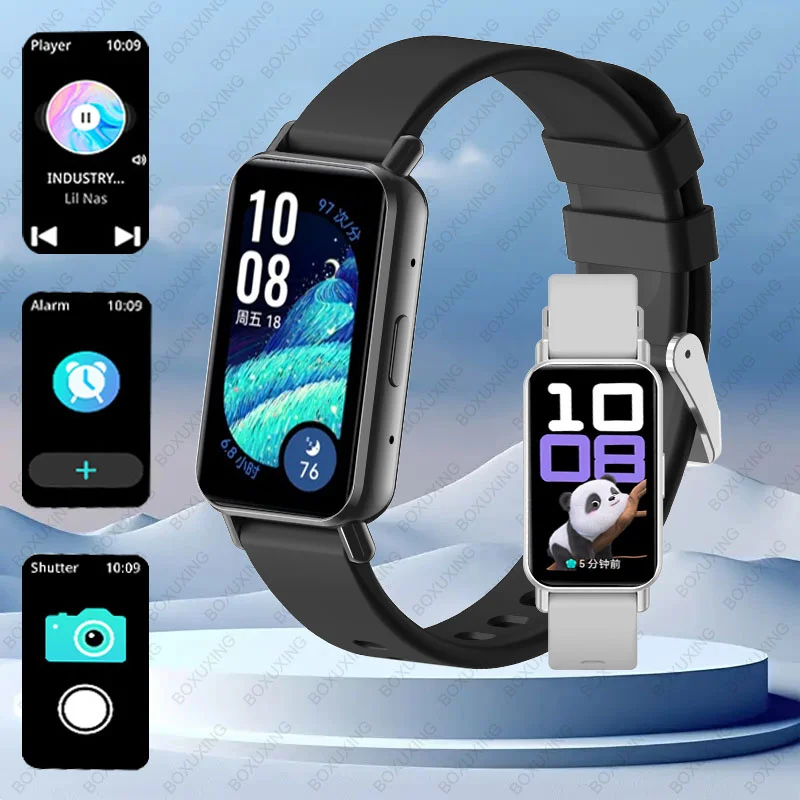 لنظام أندرويد IOS سوار ذكي النساء Smartwatch الرجال معدل ضربات القلب الأكسجين في الدم مقاوم للماء الرياضة الذكية الفرقة ساعة للسيدات + هدية #1