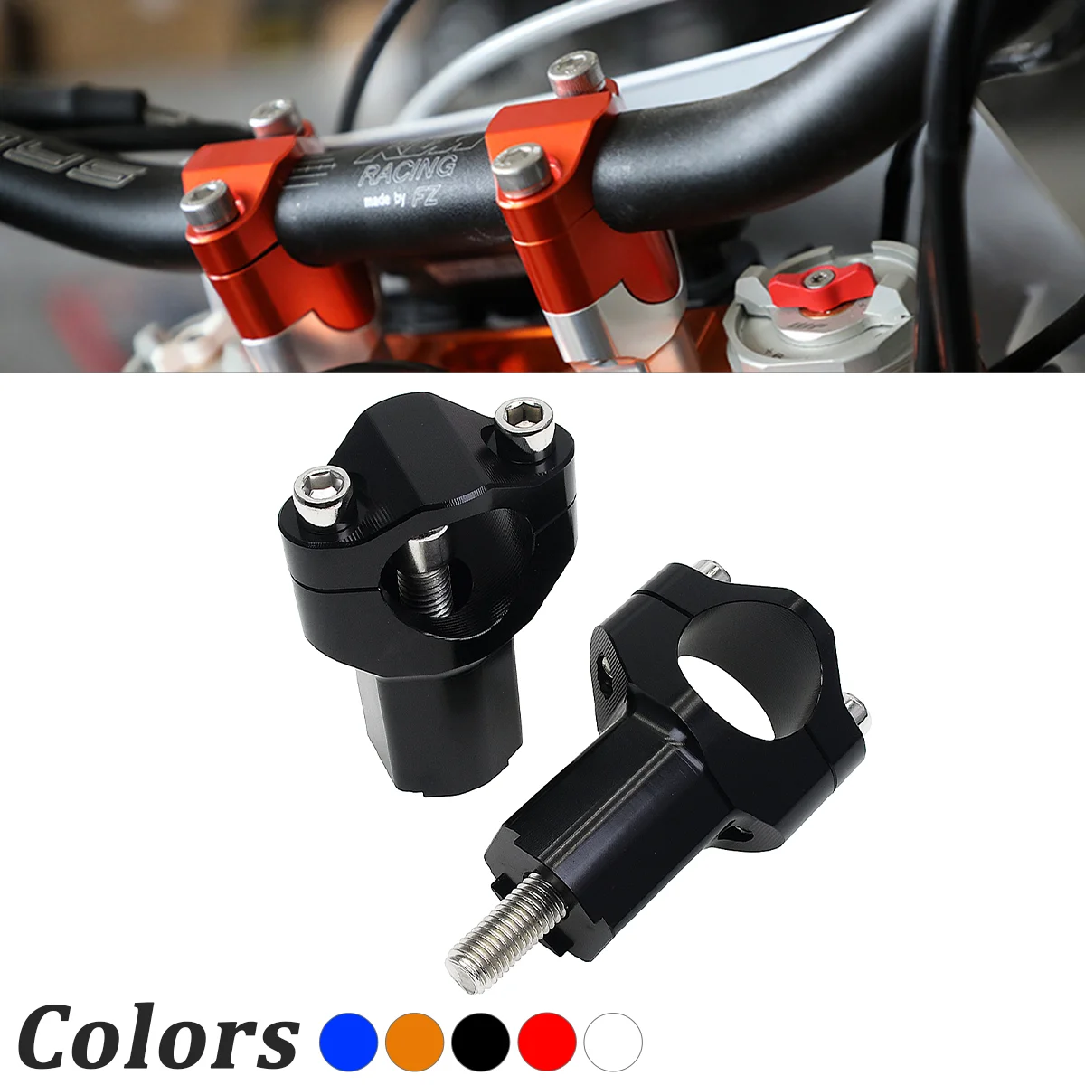 

Motorcycle CNC Handlebar Elevation Aluminum Fixed Seat For KTM SX SXF XC XCF XCW EXC EXCF 2005-2022 For Husqvarna FE TE TC FC