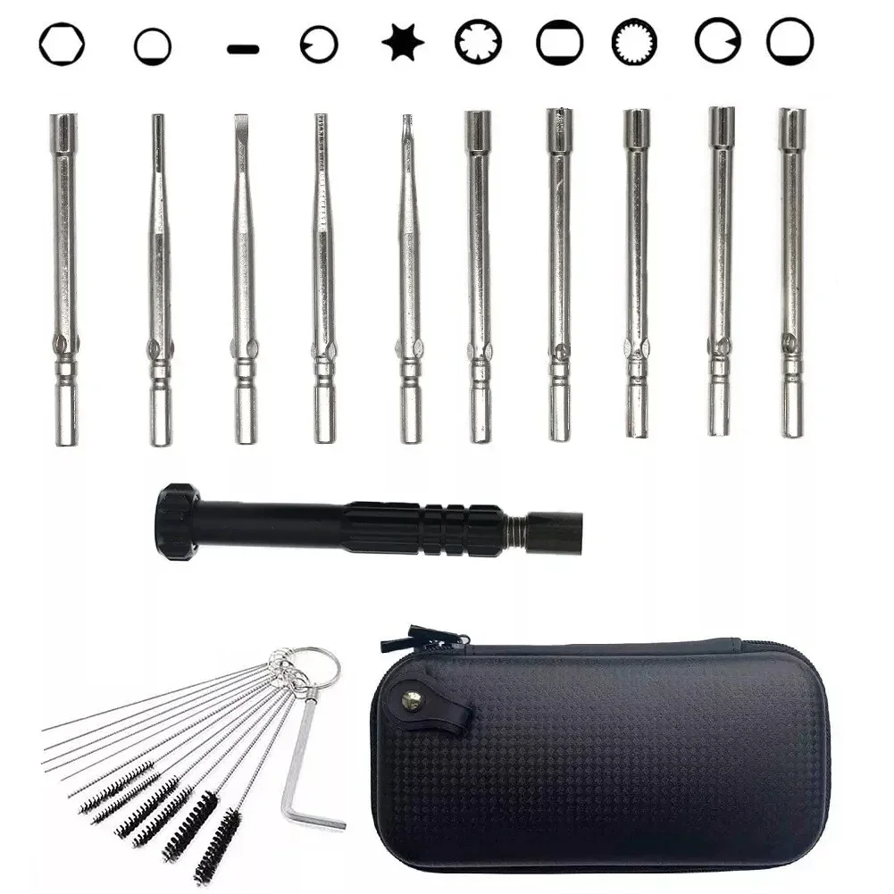 

For Adjustments Carburetor Adjustment Tool Carburetor Tool 10 Screwdriver Bits Comprehensive Tool Kit For Outdoor Equipment