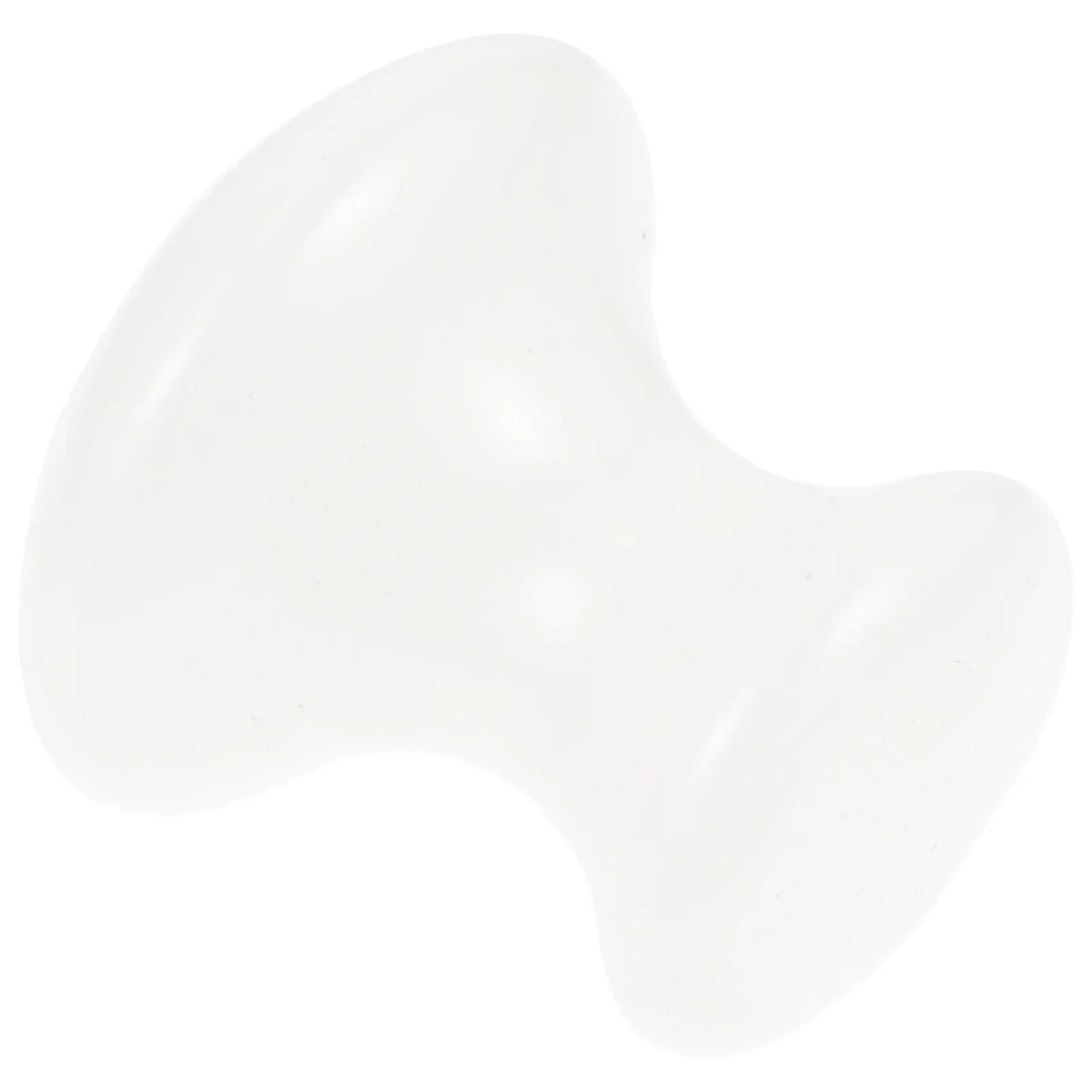 

Natural Crystal Quartz Mushroom Massaging Scraping Massage Tool Smooth Surface for Spa Relaxing Facial Neck Body Acupoint