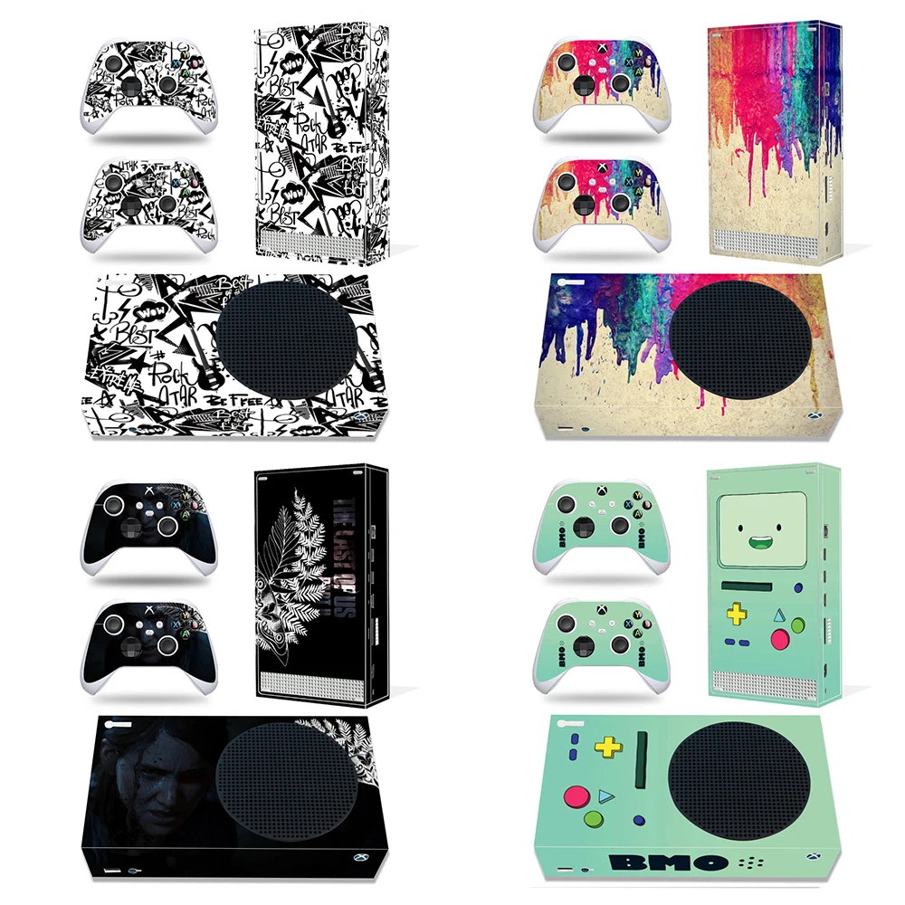 Sticker Decal for Xbox Series S Console Skin Wrap for X box Series S Controller Game Accessories Vinyl Cover