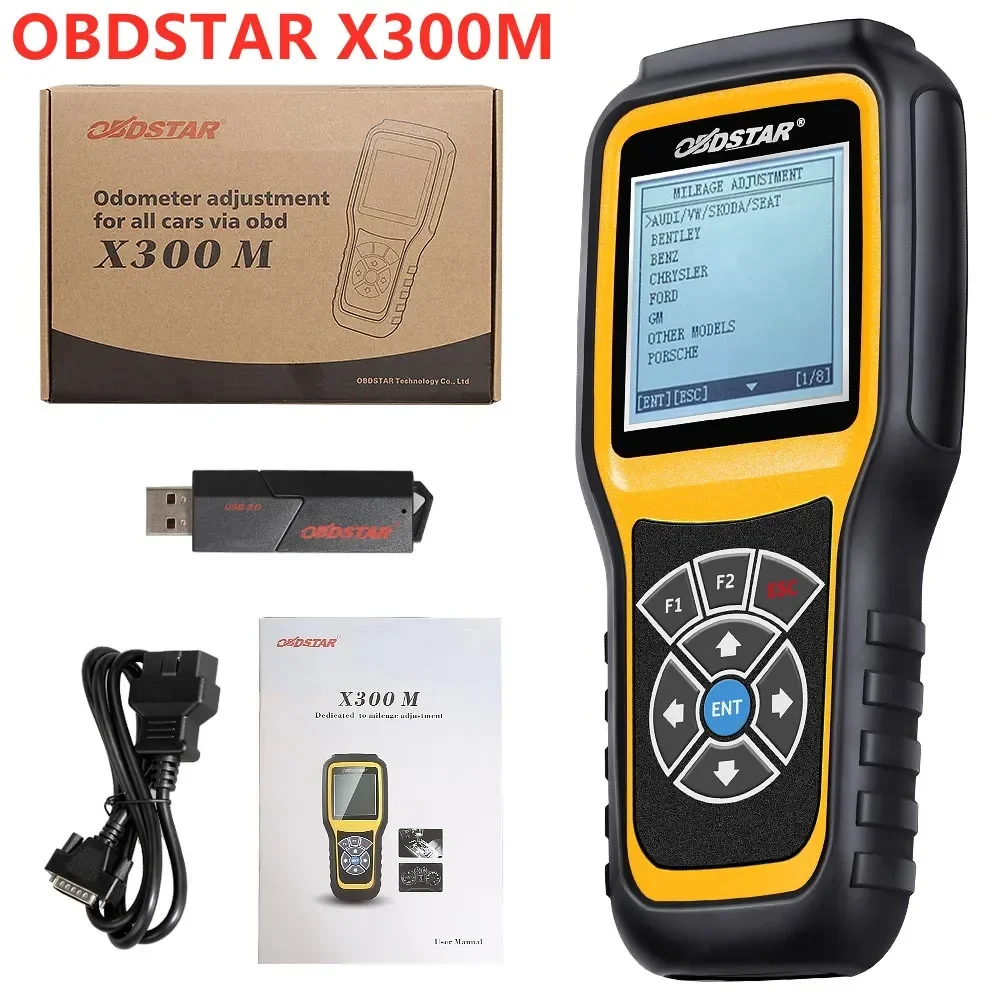 OBDSTAR X300M Special for Cluster Calibration Adjustment Tool and OBDII Support for Mercedes Benz & MQB VAG Reset Mileage