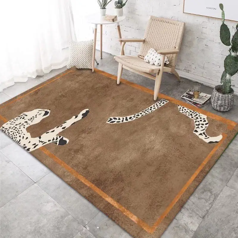 Modern Light Luxury Style Decoration Bedroom Carpet Simplicity Living Room Rugs Sofa Coffee Tables Mats Cloakroom Study Foot Mat