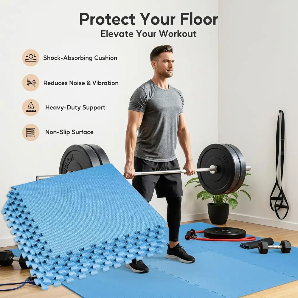 جديد إيفا ممارسة الكلمة حصيرة المتشابكة رغوة آمنة تجريب واقية الحشو اللياقة البدنية الأرضيات للمنزل الصالة الرياضية والغرفة اللعب للأطفال #5