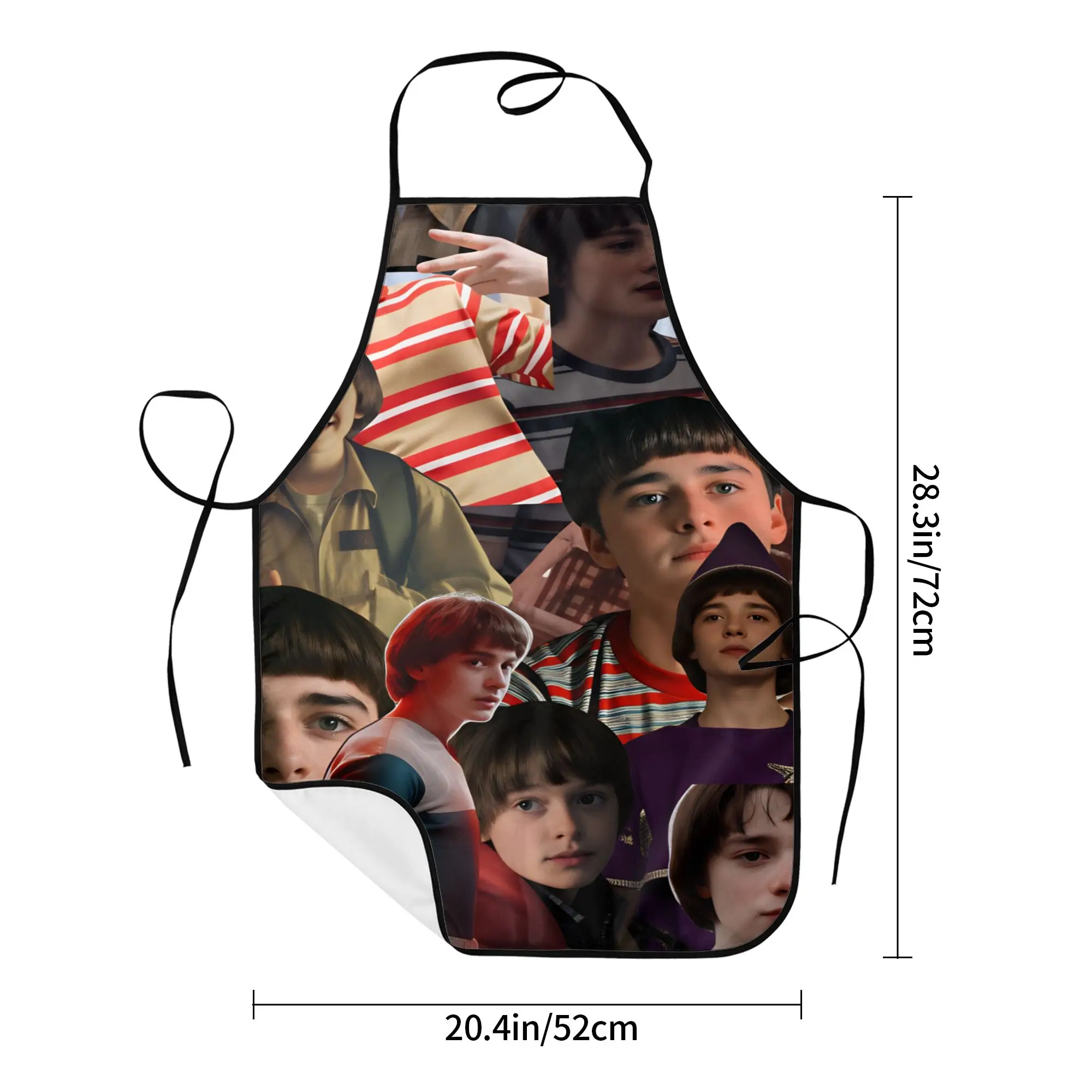 

Фартук Will Byers: милый фартук без карманов для парикмахеров, дома и кухни