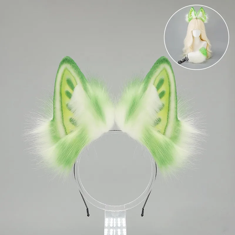 Filles en peluche longue oreille de lapin bandes de cheveux chapeaux bandeau robe Accesorios femmes fille Cosplay Lolita Cosplay accessoires de cheveux