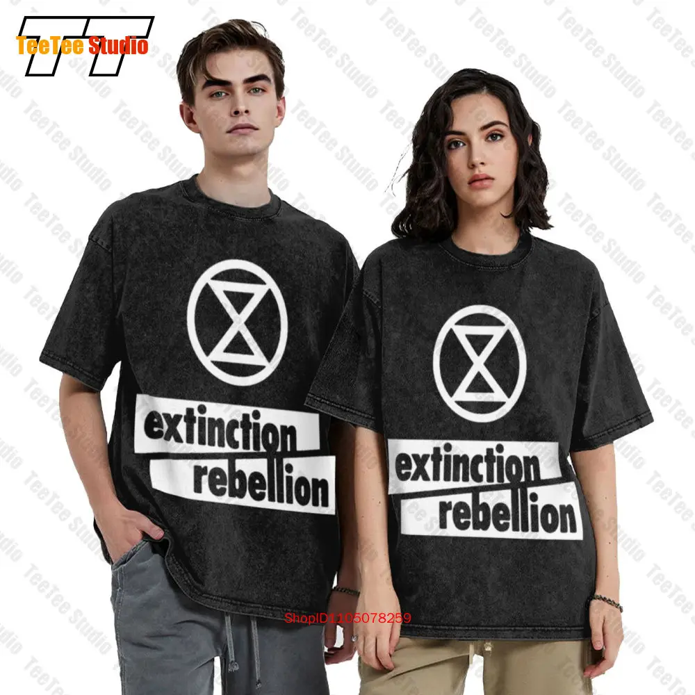Extinction Rebillion Vintage Oversized T-Shirt T4AO