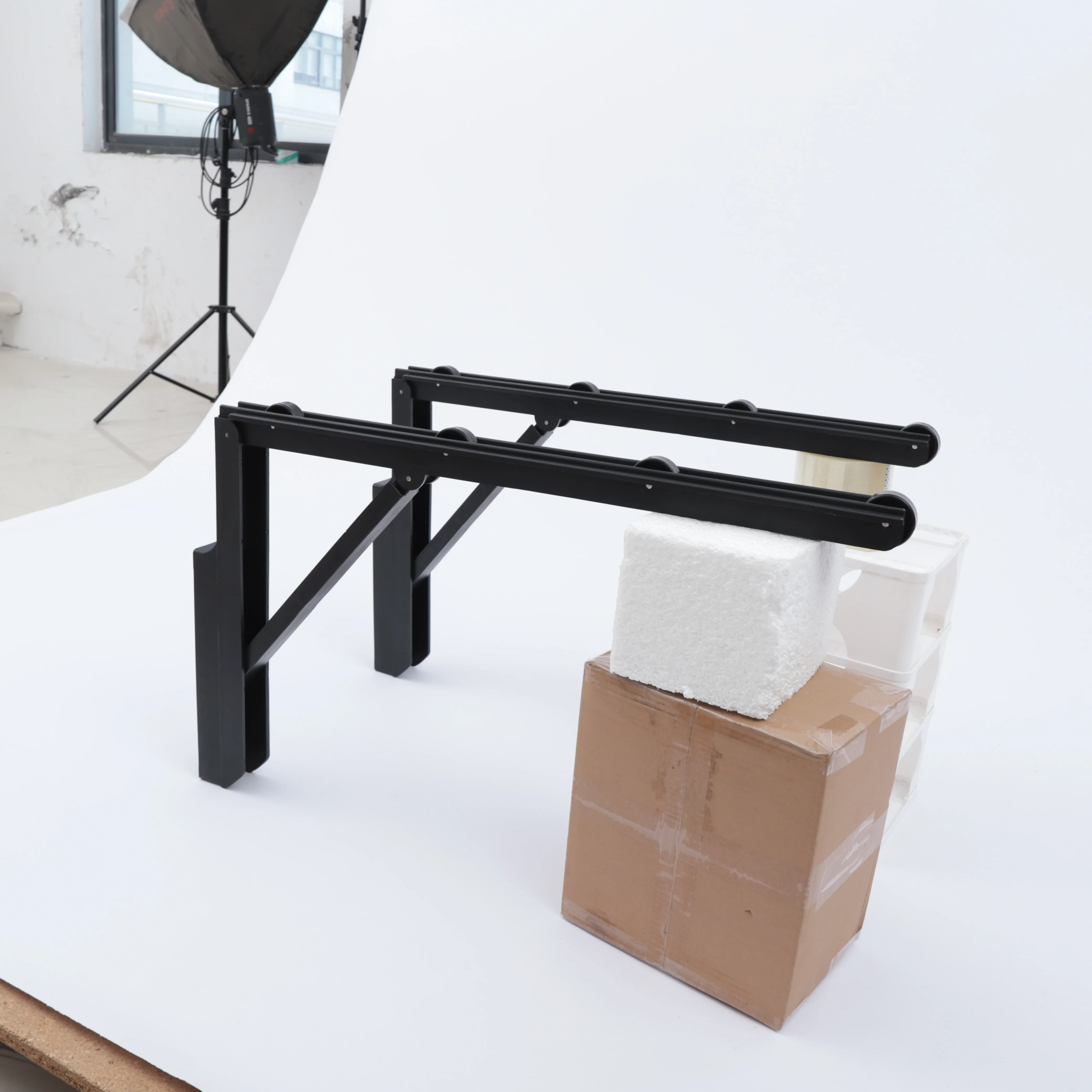 Поставка спа, подъемник крышки гидромассажной ванны, складная крышка гидромассажной ванны, роликовые стойки, черный, 2 шт.